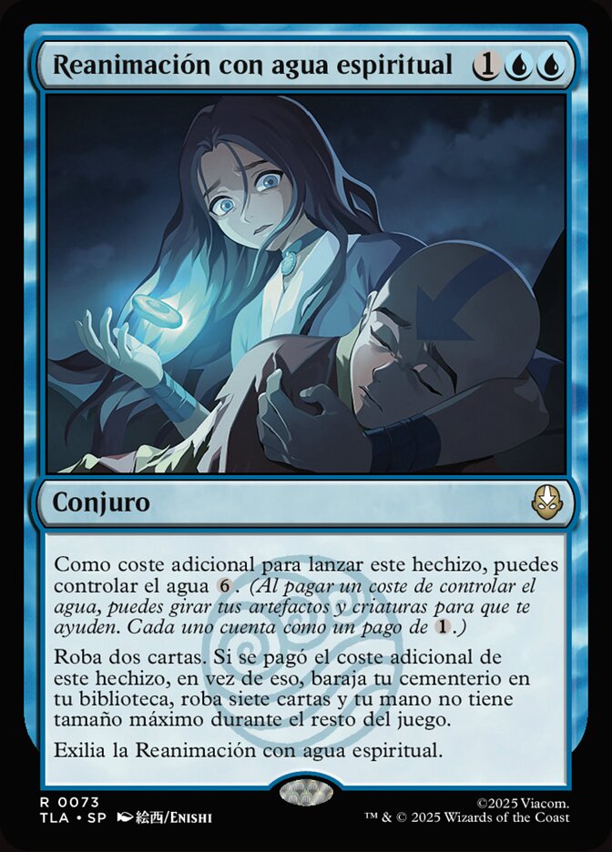 Reanimación con agua espiritual