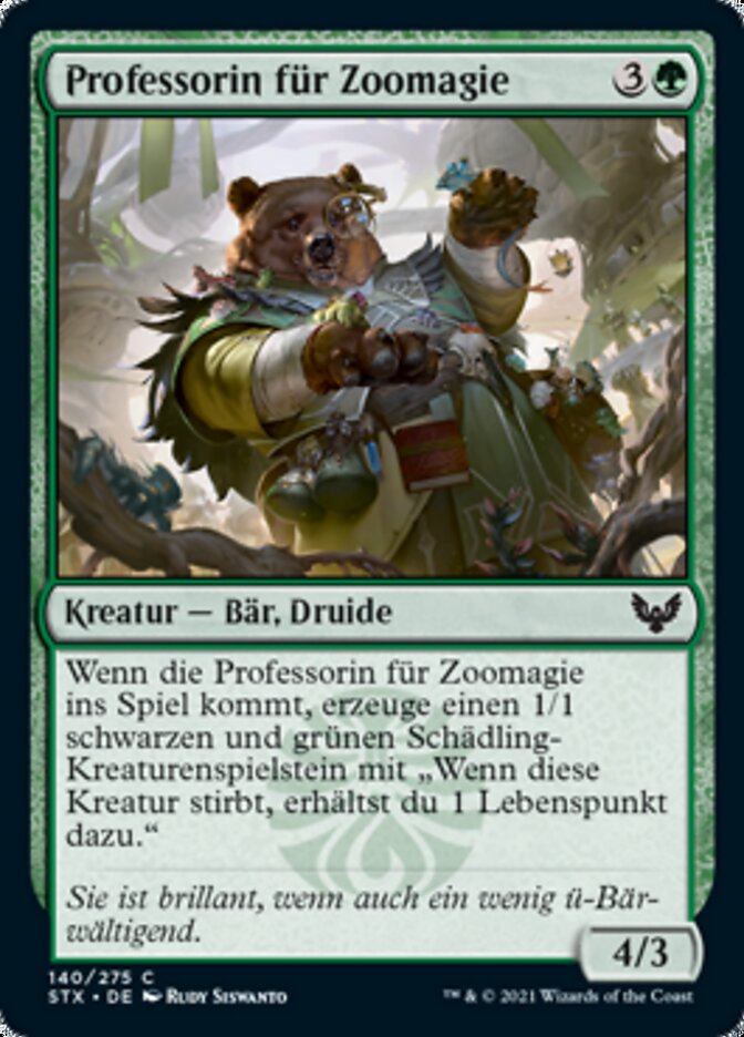 Professorin für Zoomagie