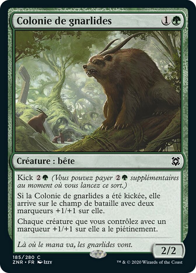 Colonie de gnarlides