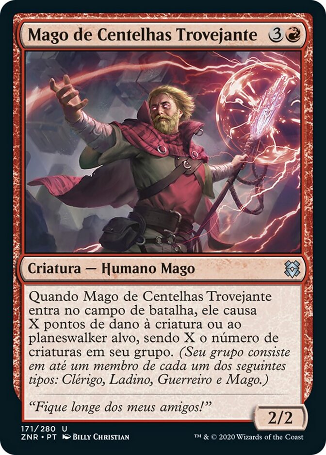 Mago de Centelhas Trovejante