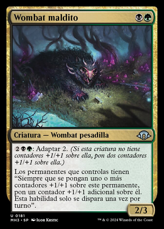 Wombat maldito