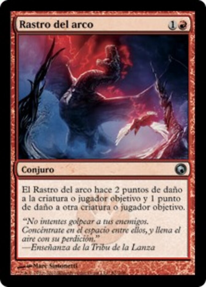 Rastro del arco