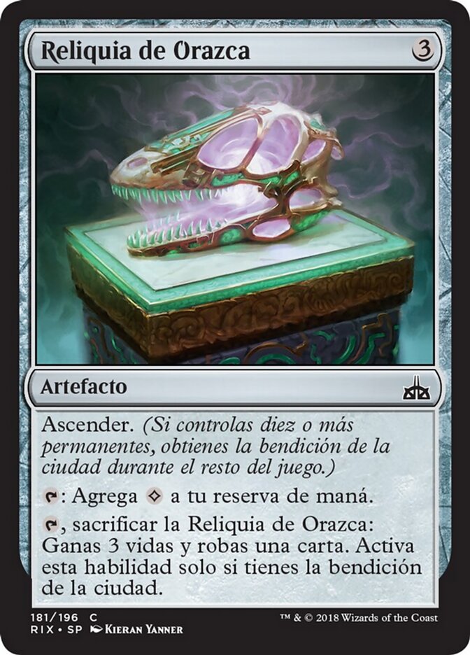 Reliquia de Orazca