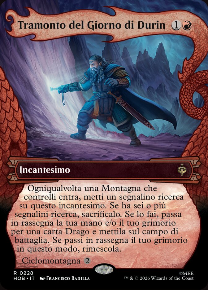 Tramonto del Giorno di Durin