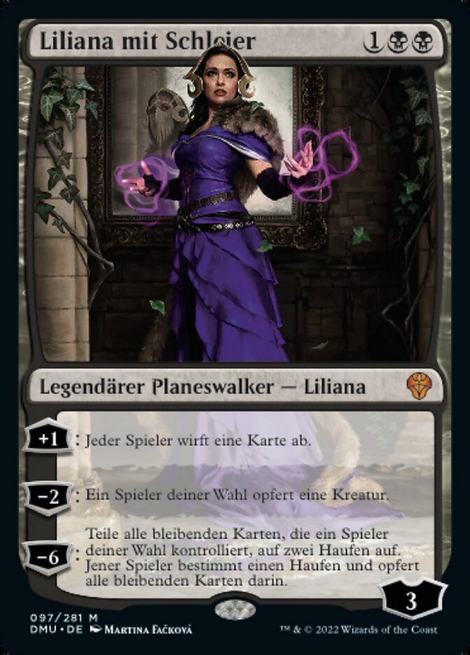 Liliana mit Schleier