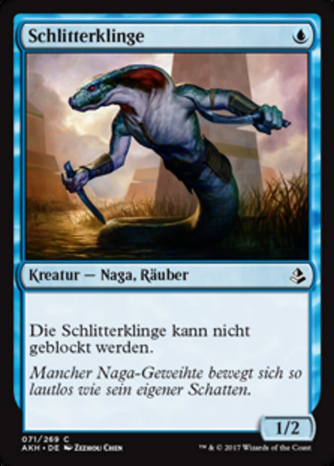 Schlitterklinge