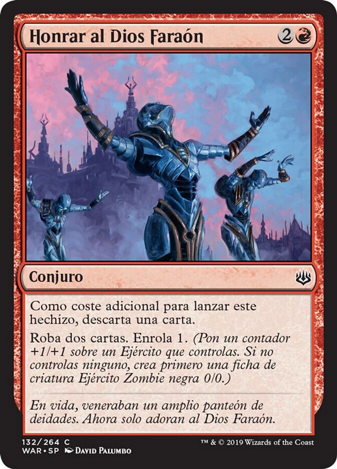 Honrar al Dios Faraón