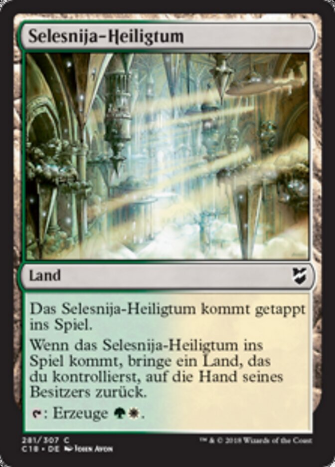 Selesnija-Heiligtum