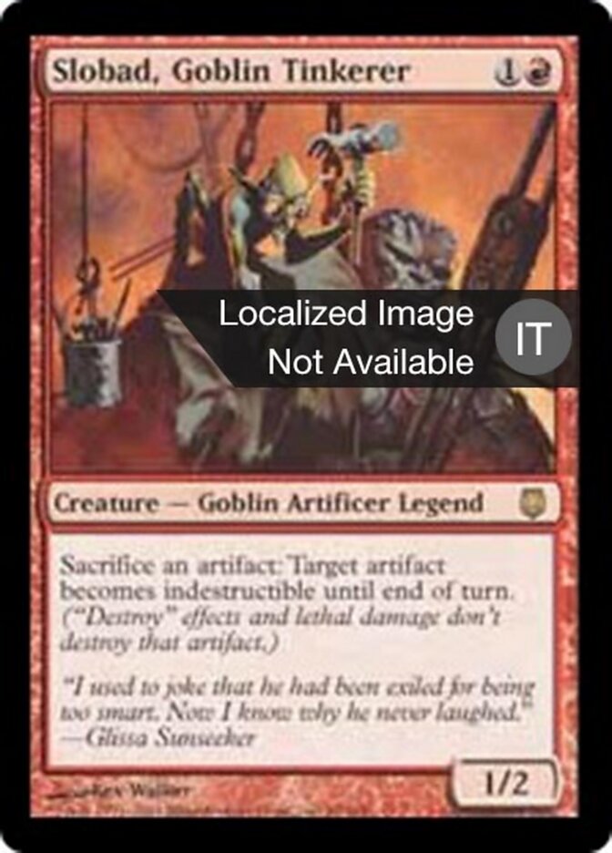 Slobad, Riparatore Goblin