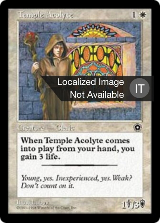 Accolito del Tempio