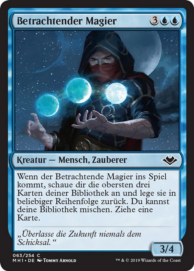 Betrachtender Magier