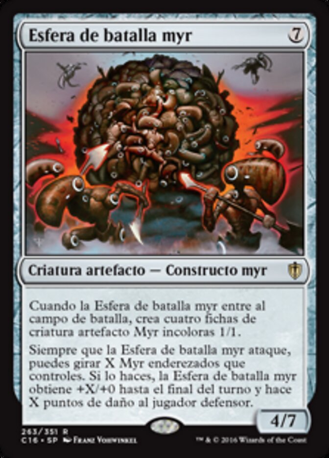 Esfera de batalla myr