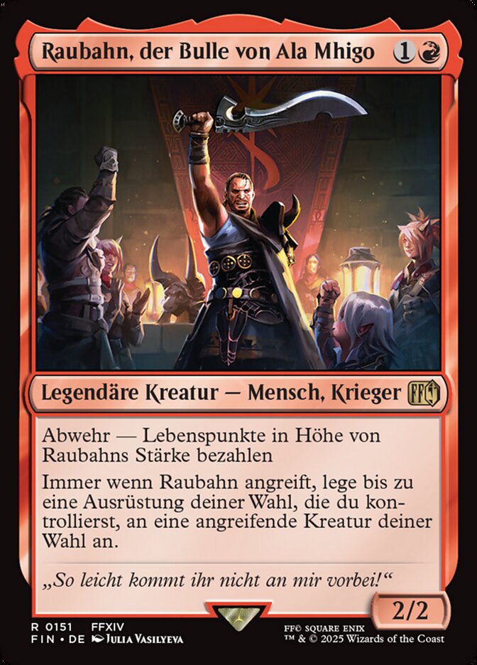 Raubahn, der Bulle von Ala Mhigo
