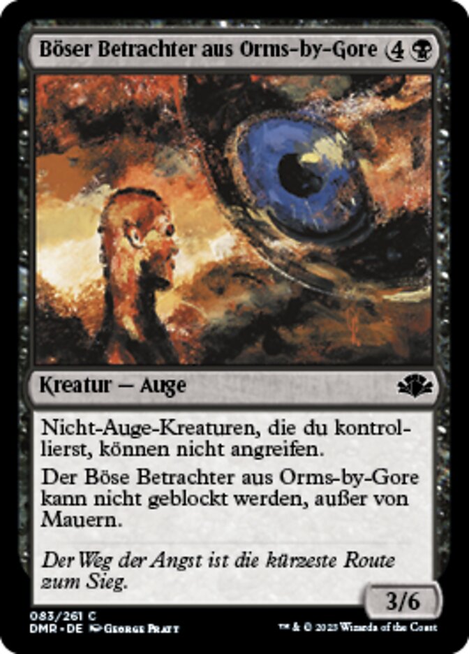 Böser Betrachter aus Orms-by-Gore