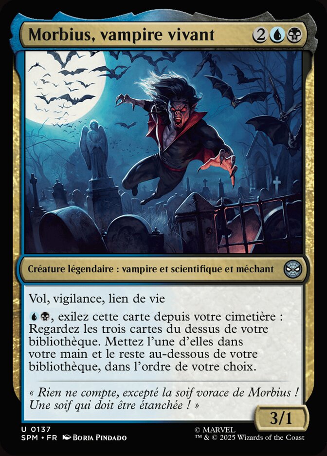 Morbius, vampire vivant