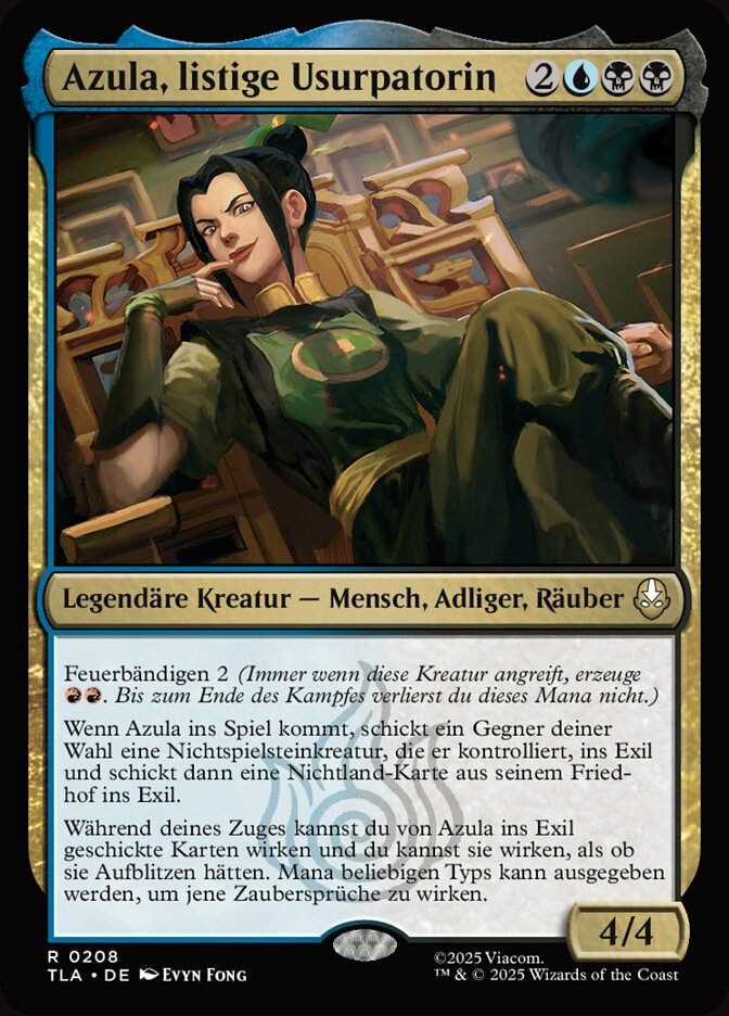 Azula, listige Usurpatorin