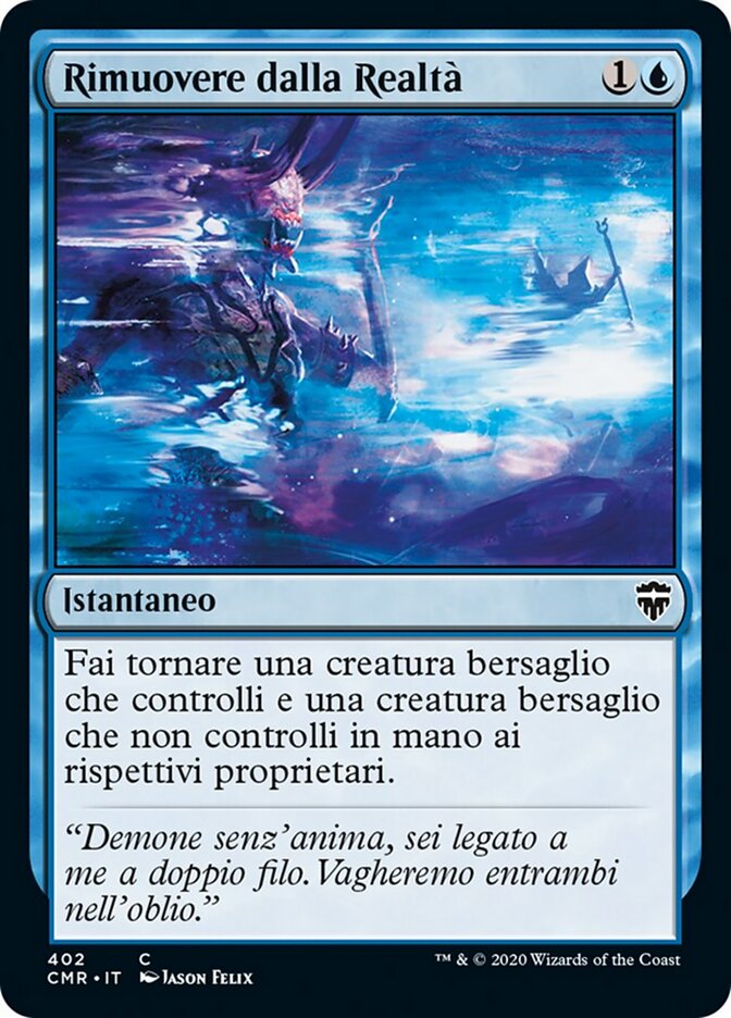 Rimuovere dalla Realtà
