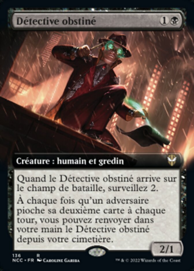 Détective obstiné