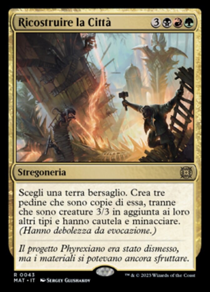 Ricostruire la Città