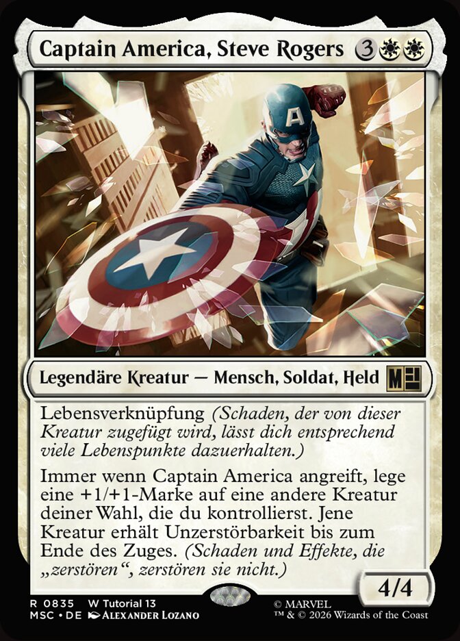 Captain America, Steve Rogers