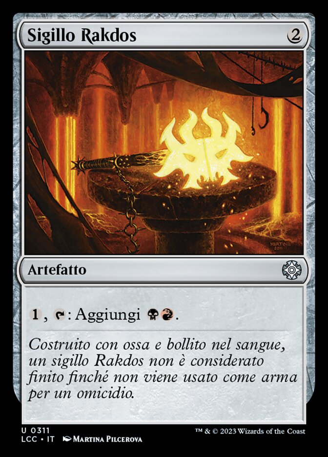Sigillo Rakdos