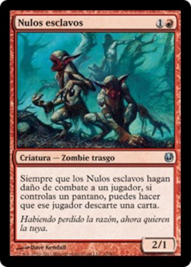 Nulos esclavos
