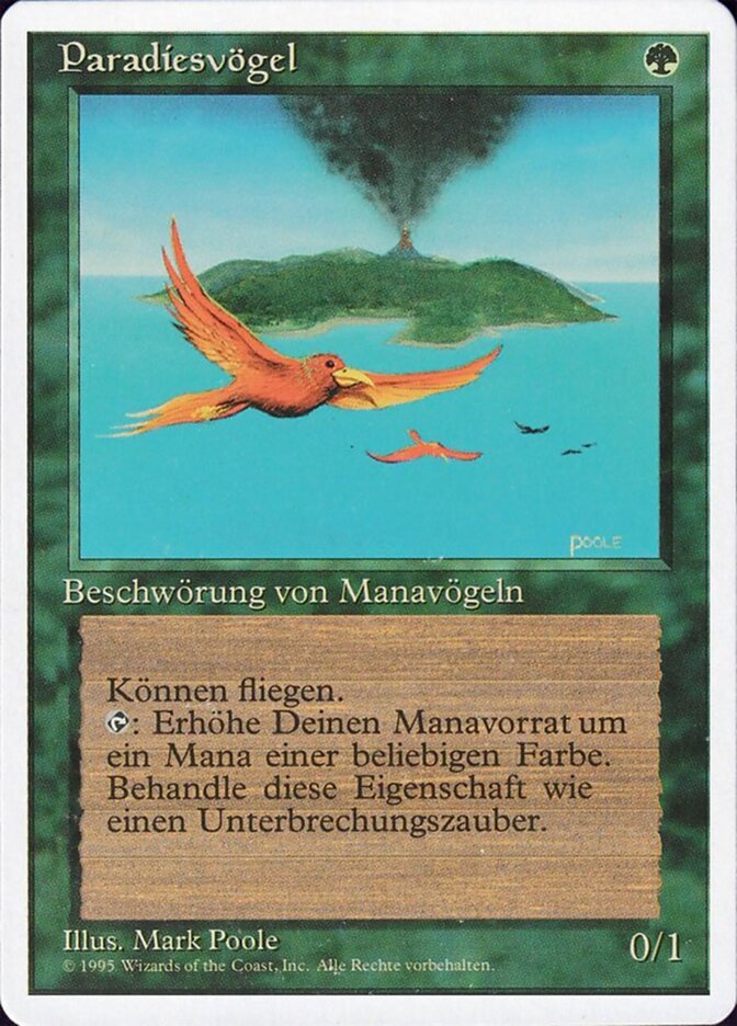 Paradiesvögel