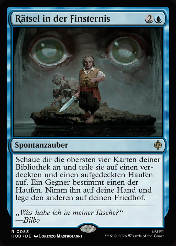 Rätsel in der Finsternis