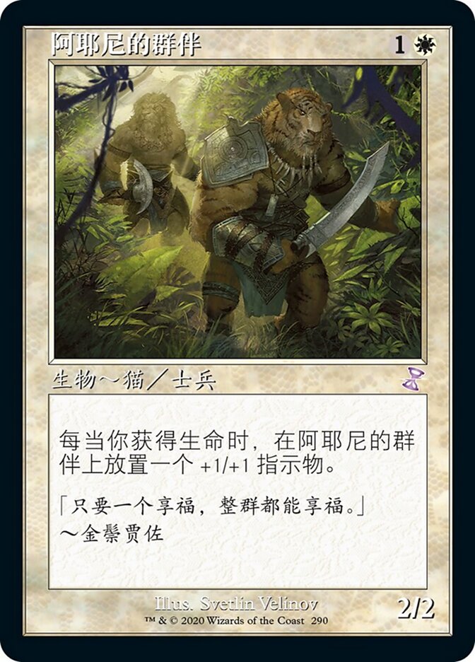 阿耶尼的群伴