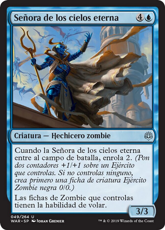 Señora de los cielos eterna