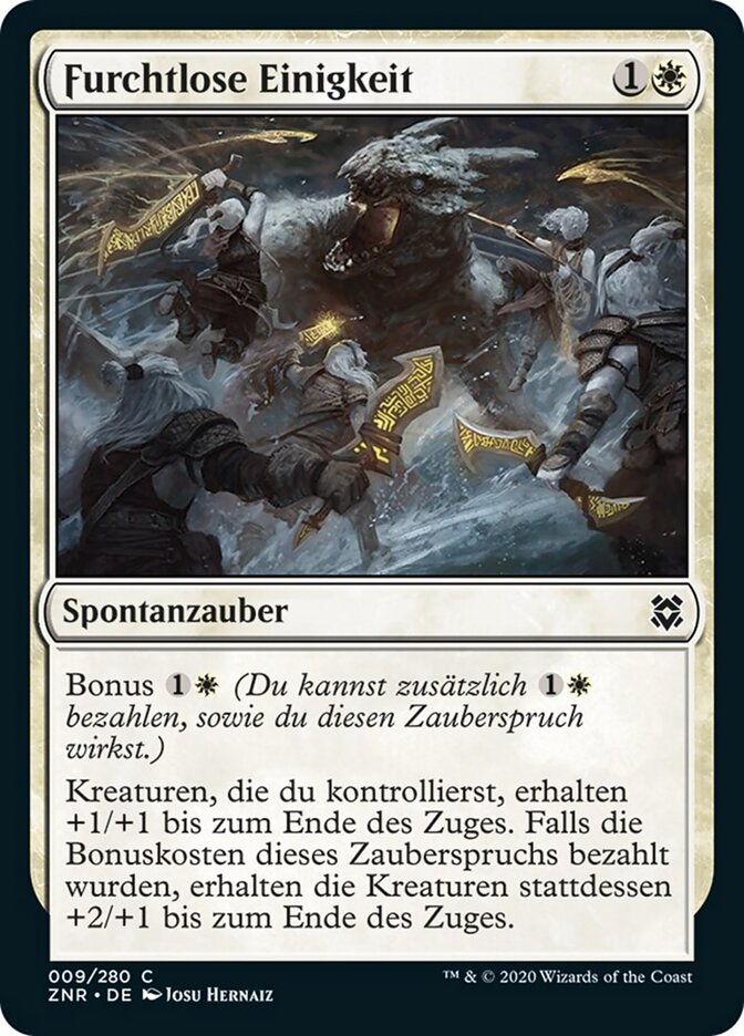 Furchtlose Einigkeit