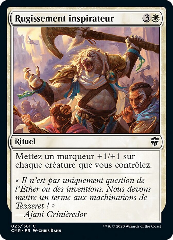 Rugissement inspirateur