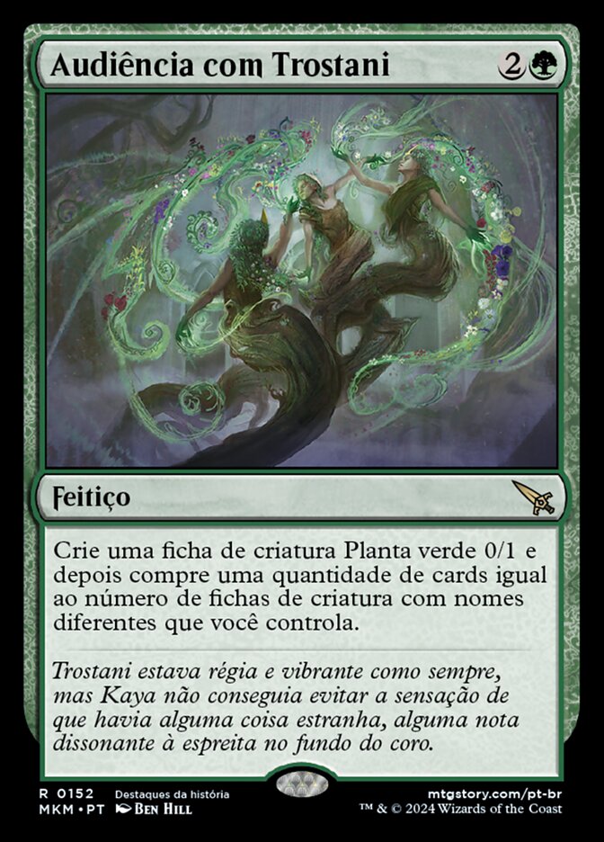 Audiência com Trostani