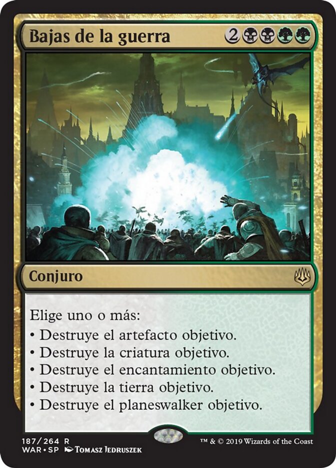 Bajas de la guerra
