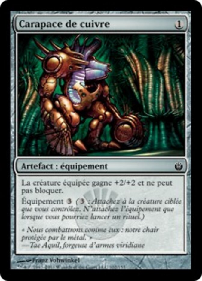 Carapace de cuivre