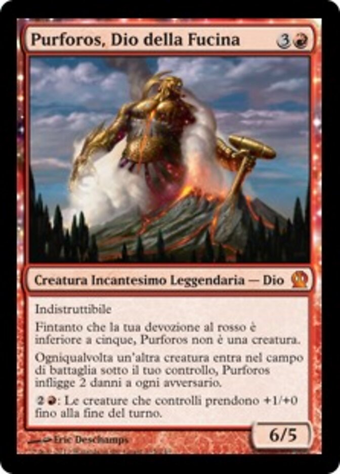 Purforos, Dio della Fucina