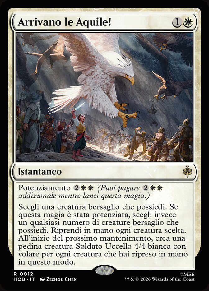 Arrivano le Aquile!