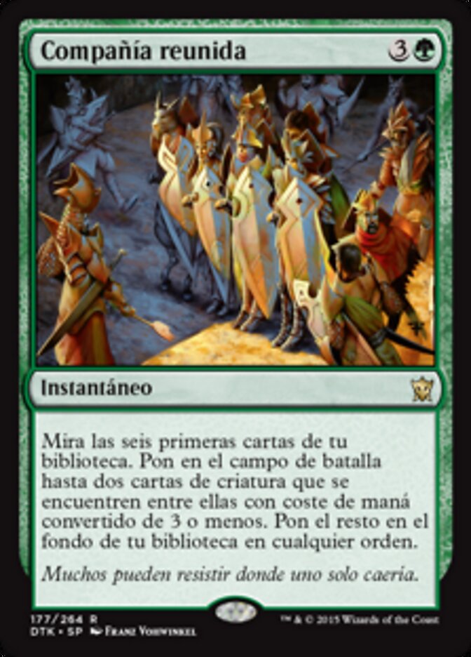 Compañía reunida