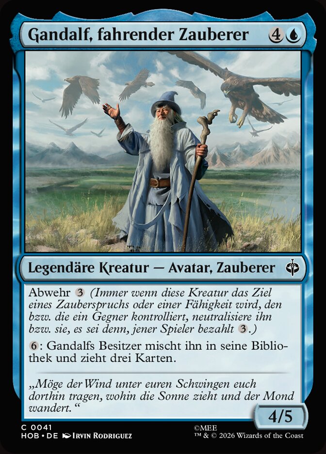 Gandalf, fahrender Zauberer