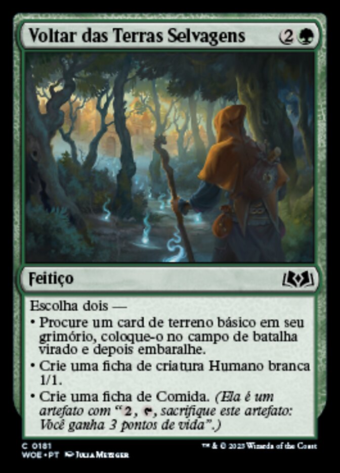 Voltar das Terras Selvagens