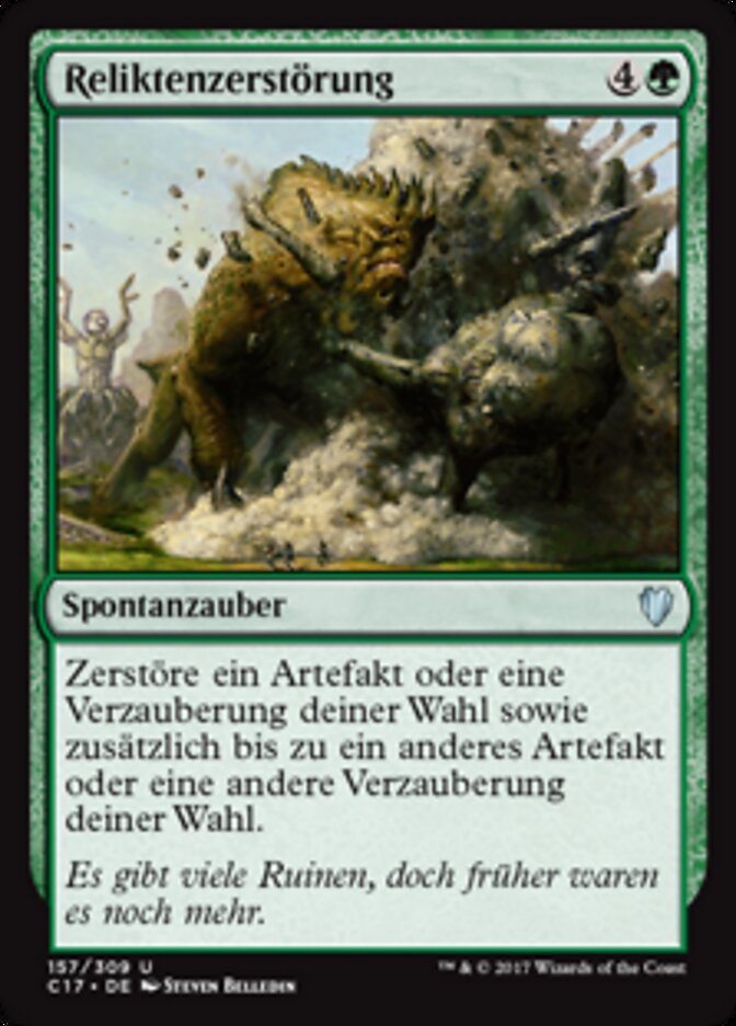 Reliktenzerstörung