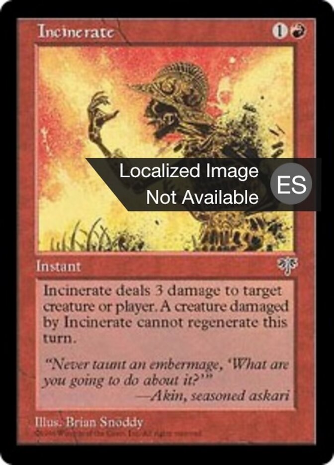Incinerar