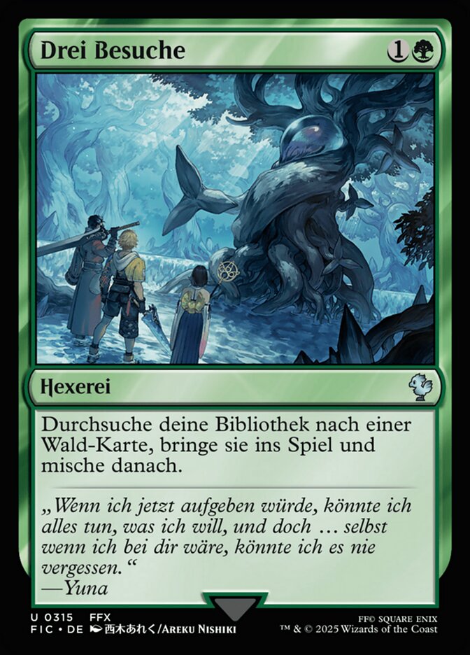 Drei Besuche