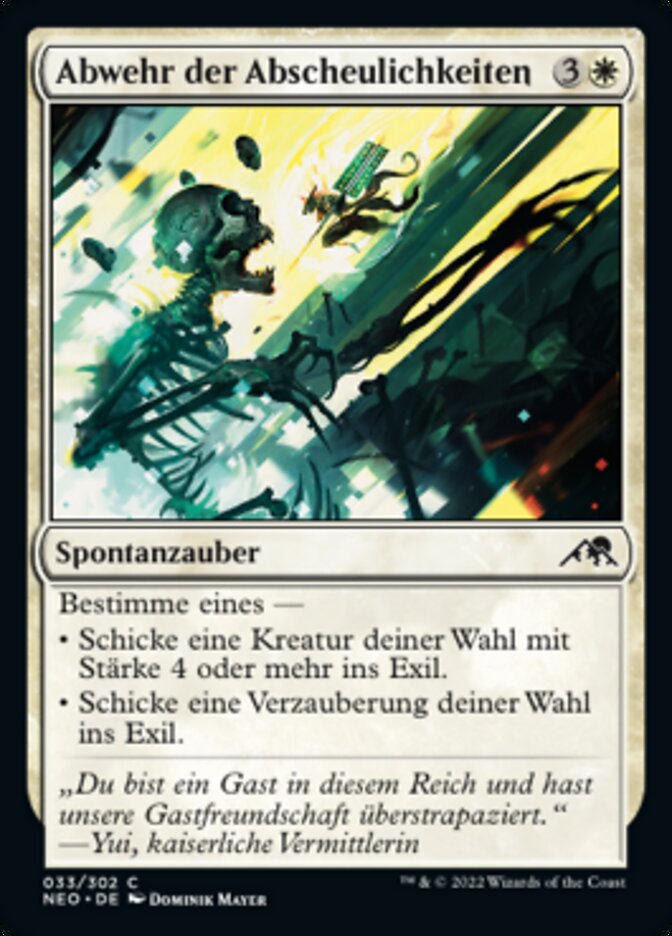 Abwehr der Abscheulichkeiten