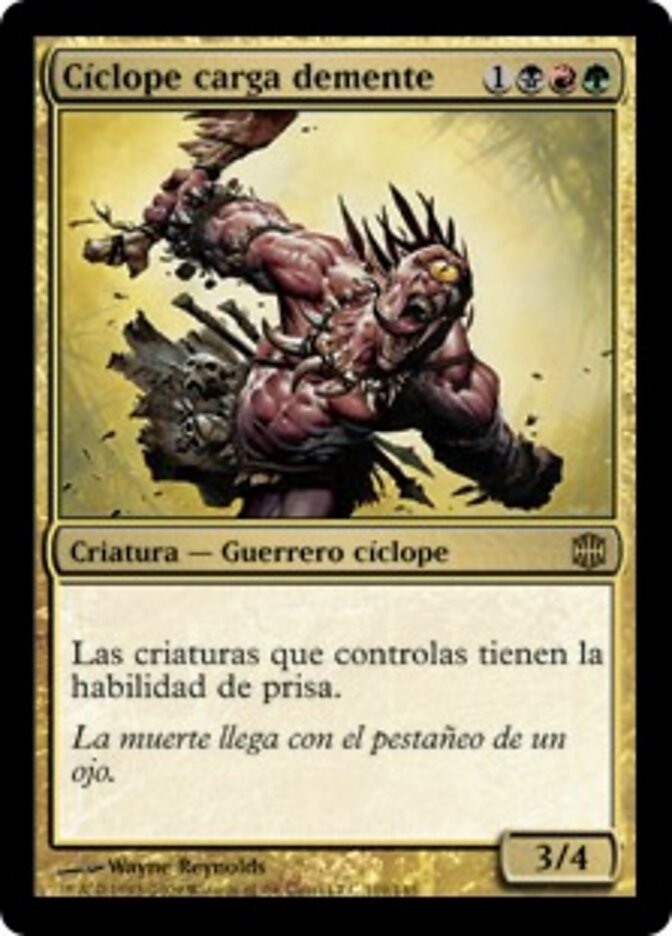 Cíclope carga demente