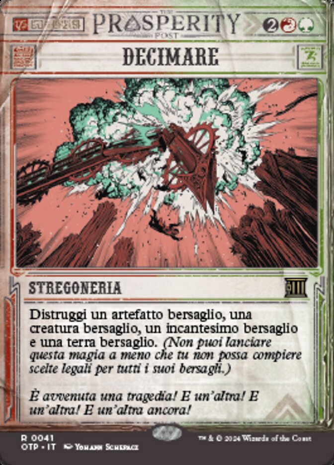 Decimare