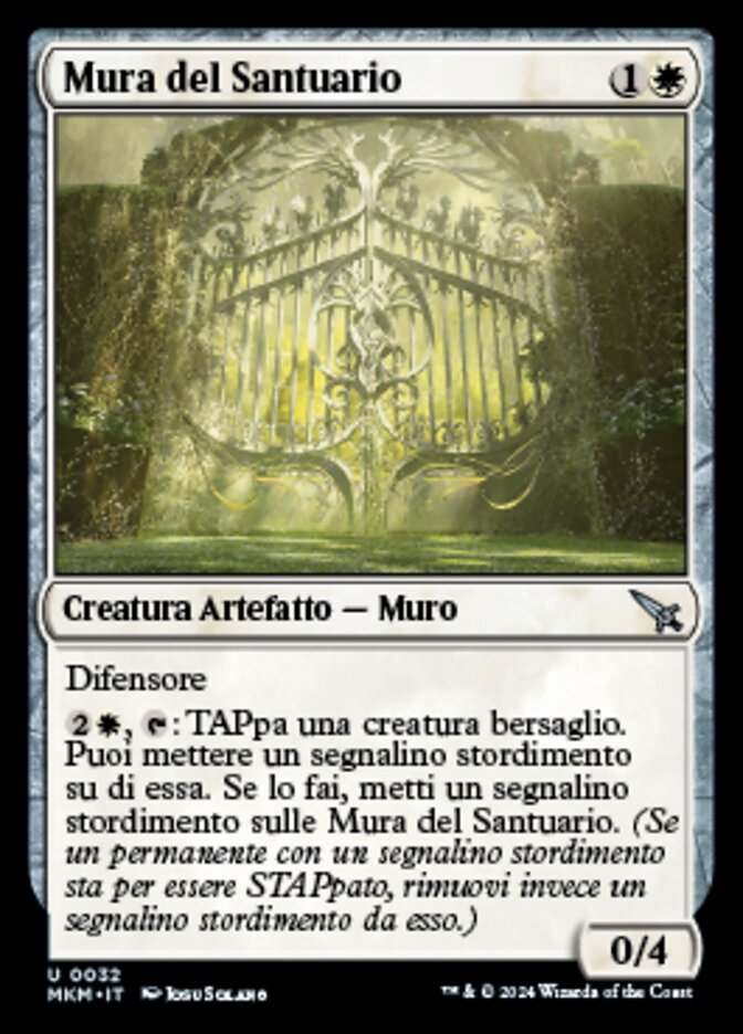 Mura del Santuario