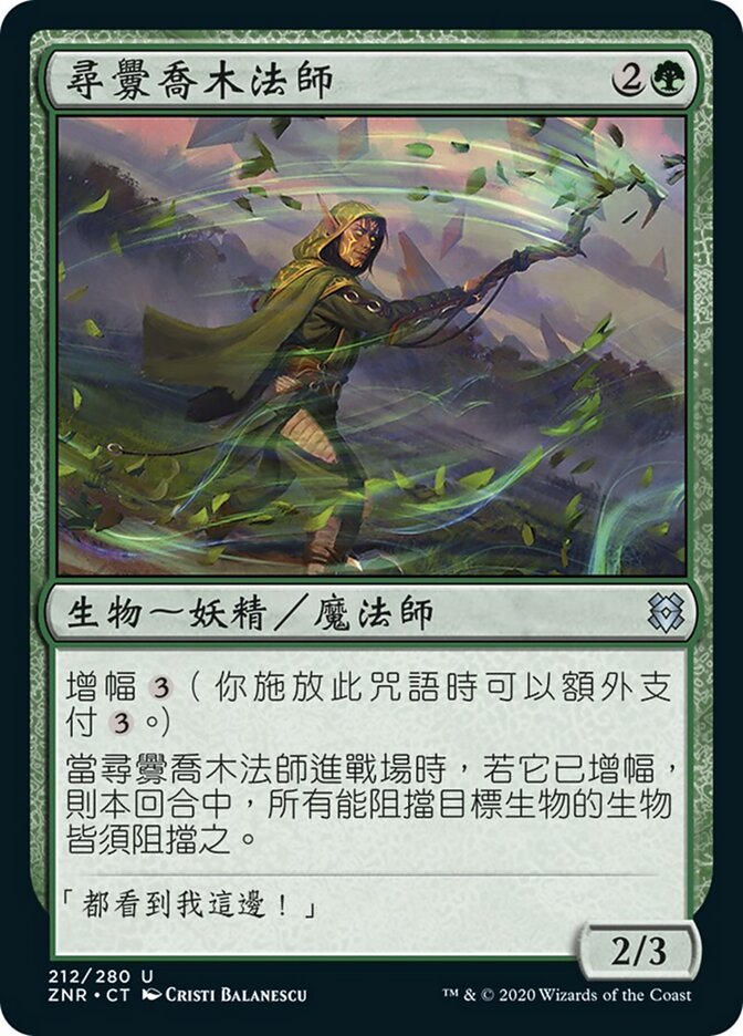 尋釁喬木法師