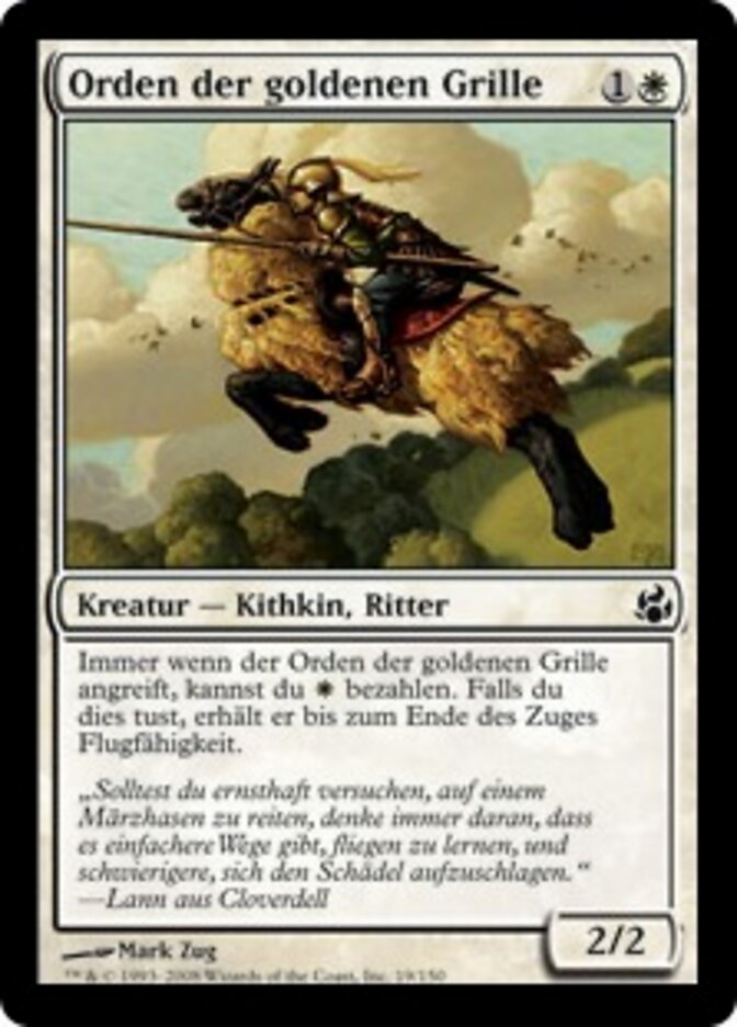 Orden der goldenen Grille