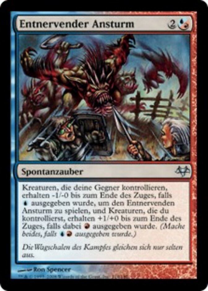 Entnervender Ansturm